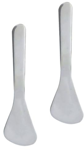 POPETPOP Spatola Per La Cura Della Pelle e Massaggiatore Per La Zona Degli Occhi, Set Da 2 Pezzi, Design Compatto e Leggero, Strumento Portatile Per Massaggi Viso e Occhi, Per Viaggi e Uso Quotidiano