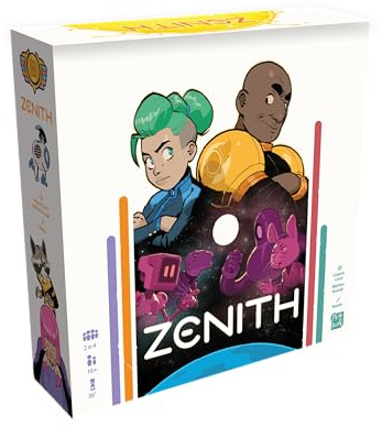 Asmodee Zenith, Gioco da Tavolo, 10+ Anni, 2-4 Giocatori, Edizione in Italiano