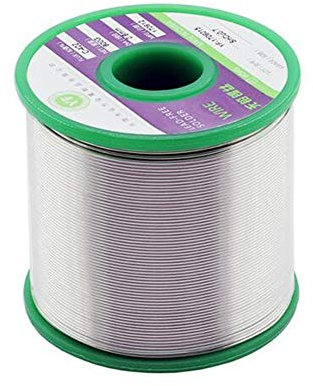 HMILYDYK Fil à souder sans plomb avec noyau en colophane Sn99.3 Cu0.7 - Fil à souder pour soudure électrique - 500 g - 2,0 mm