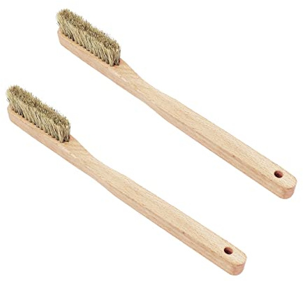 Spazzola per arrampicata su roccia e spazzola bouldering con setole spesse e ultra resistenti in pelo di cinghiale e manico ergonomico per tutti i tipi di gesso da arrampicata e arrampicata indoor o