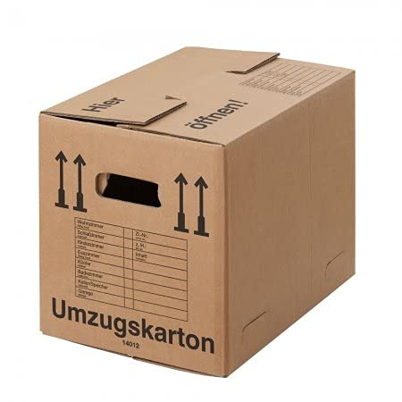 BB-Verpackungen 20 x Umzugskarton Compact 500 x 350 x 370 mm (extrem stabil 2-wellig) - Sets zwischen 10 und 150 Stück