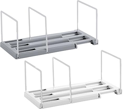 2 organizer riutilizzabili per borse della spesa, supporto regolabile per borse della spesa, altezza 11 cm, divisori in filo metallico multiuso, dispenser per sacchetti di carta per 50 + tote, generi