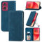 Cracedily Coque pour Motorola Edge 50 Fusion Pochette, Etui Protection Housse Premium en Cuir PU, Etui à Rabat Pochette de Portefeuille Étui pour Motorola Edge 50 Fusion Case, Bleu Vert