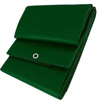 Toldo Reforzado Impermeable, Lona Multiusos con Ojales, 90 Gramos, Multicolor (Verde, 2X3)