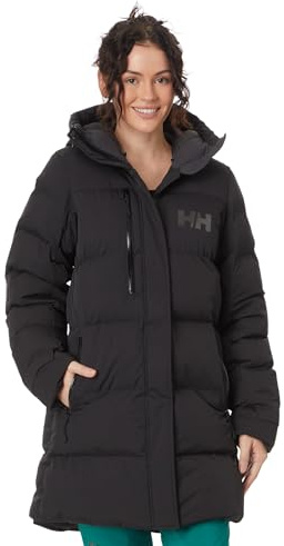 Helly Hansen Jr Vision Puffy Jacket, Chaqueta De Esquí Para Mujer, Negro (Black), L
