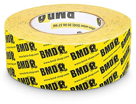 BMD cral Klebeband | 1 Rolle | 50mm x 25m |für Dampfsperren & Dampfbremsen | gemäß DIN EN 4108 Teil 11 und ENEV | Profi Qualität Made in Germany