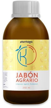 PLANTAWA Jabón Potásico 250 ml | Solución Multiusos | Fácil Aplicación y Máxima Eficacia | Versátil | Uso en Interior y Exterior | Producto de Origen Natural