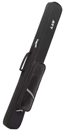 Harilla Étui pour Queue de Billard, Sac de Transport pour Tige de Queue de Billard, Pochette pour Queue de Billard à la Mode, Accessoires de Jeux, Noir