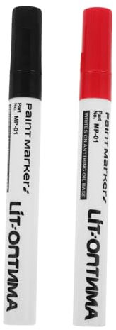 Tofficu 2 Stück Steintafel-lackstift Transparent Füller Löschpapier Goldmarker Brunnen Wasserfester Stift Markieren Metallisch Pastellmarker Auto Stempelkissen Zum Stempeln Blau Pp