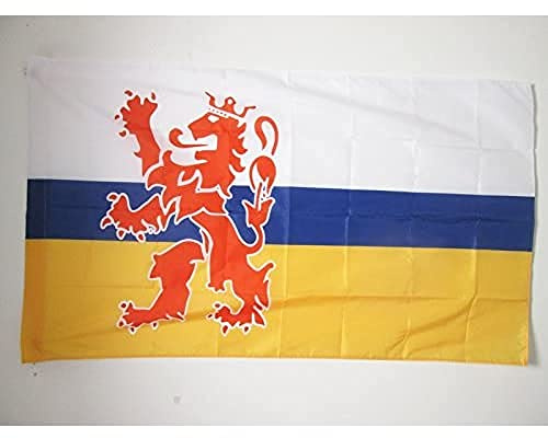 AZ FLAG Bandiera Provincia Olandese di Limburgo 150 x 90 cm - Bandiera Limburg - Paesi Bassi 90 x 150 cm Foro per Asta