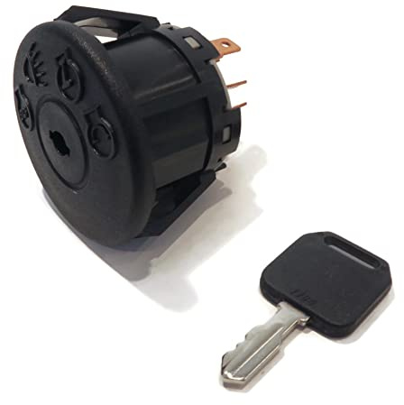 Ignition Starter Switch & Key fits John Deere L111 L118 G110 102 115 125 135 145