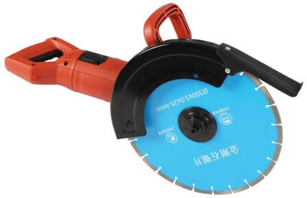 Disc Cutter Concrete Saw Cut Off Saw Concrete Stone Tiles Diamond Circular Saw for Cutting Concrete Stone Brick Roof Tile & More - 3000W Motor 13.5cm Cut