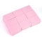 Lingettes Ongles, 630 Pièces Cotons Secs Non Pelucheux pour Soin des Ongles, Idéales pour Manucure et Pédicure, Rose