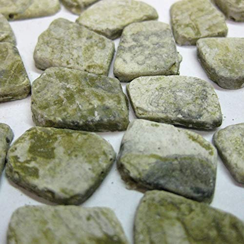 Bodenfliesen – Inhalt: 100 Stück (inkl. 1 Tütchen Sand) – Made IN Germany – Für den BAU Ihrer WEIHNACHTSKRIPPE geeignet (z.B. für realistische Böden, Wege etc.) – Farbe: Sand/Ocker – C337442