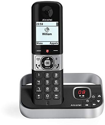 Alcatel Dect F890 Voice Fr Black Scallblock