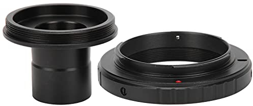 Bague D'adaptation D'objectif de Microscope, Alliage D'aluminium de 23,2 Mm, Tube D'extension de Monture en T de Microscope, Bague D'adaptation de Monture T2, pour Appareil Photo