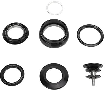 Fahrrad-Steuersatz, Haltekugellager Fahrrad-Steuersatz Fahrrad-Steuersatz für Kleines Konisches Rohr 44‑50,6 Mm Vorderradgabel Fahrräder