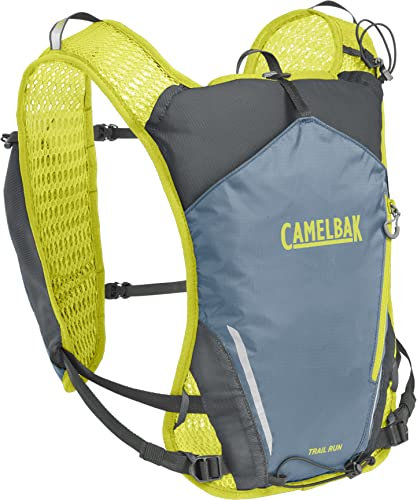 CAMELBAK Unisex – Erwachsene Trinkweste-3092050 Trinkweste, Blue/Lime, Einheitsgröße