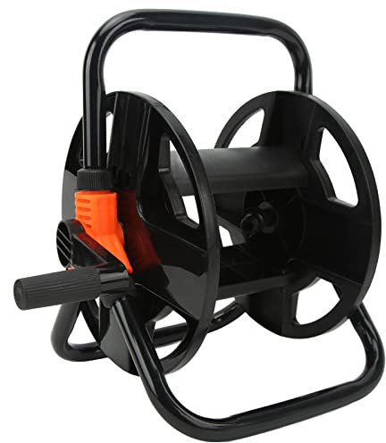 Gartenschlauchtrommel, Tragbarer Gartenschlauchhalter, Wasserschlauchtrommelwagen, Wasserschlauchhalter, Gartenschlauch-Aufbewahrung, Schlauch-Organizer, Schlauchständer, Rack für Außenwasserrohr-Rack