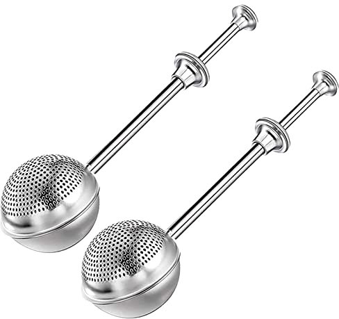 Anulely Colino per farina in acciaio inox, spargitore per zucchero a velo, 2 dispenser per zucchero a velo, spargitore per farina di zucchero e spezie, spargitore in acciaio inox per cottura