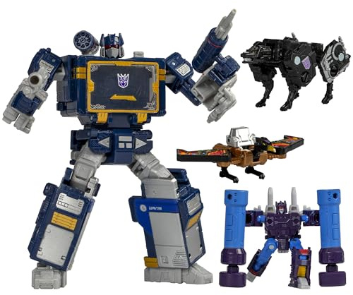 Transformers Generations Legacy United, Figurine G1 Universe Soundwave Classe Voyageur