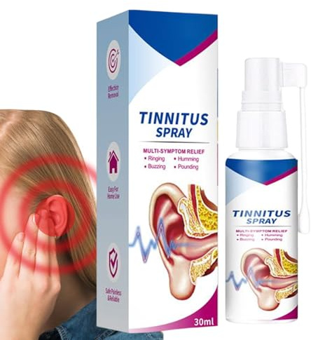 Spray per orecchie da 30 ml, spray portatile per la riduzione del rumore, per bambini, uomini, donne, adulti, viaggi all'aperto a casa