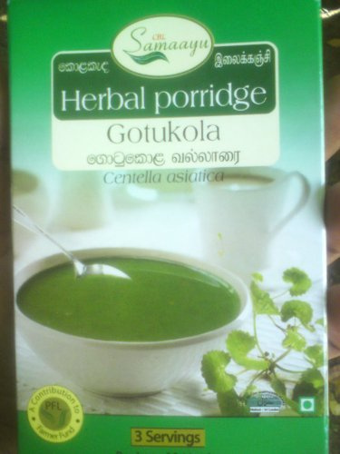 Bouillie à base de plantes du Sri Lanka, Gotukola 50 g (4 paquets)