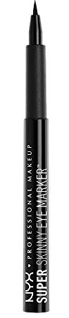 NYX Professional Makeup Super Skinny Eye Marker Eyeliner - Carbon Black, 0.021 kg