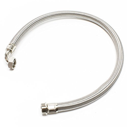 Manguera flexible de acero para agua 0,7m DN25 (1 pulgada) Instalaciones sanitarias domésticas