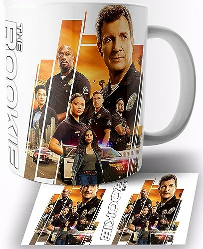 The Rookie Nathan Fillion B Keramik Becher 325ml Tasse Mug