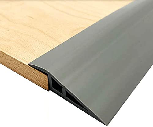 Rampes de seuil en PVC,Barre de Seuil,Réducteurs de Seuil,Bandes de Transition au Sol Autocollantes,Profilés de Réglage en Hauteur en Vinyle,Rattrapage Niveau,pour Stratifié,Moquette,Sol,Parquet