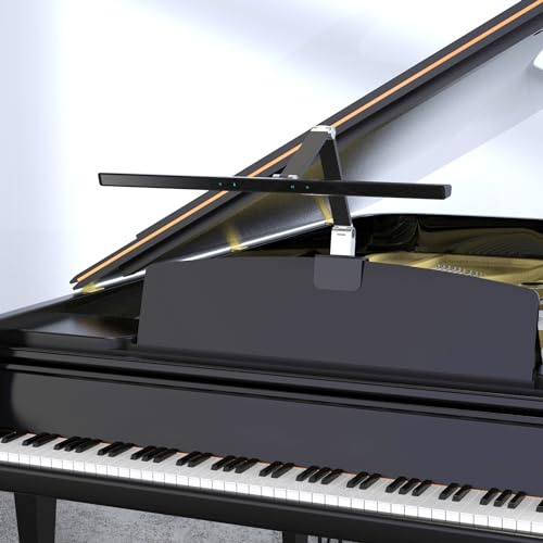 Archilight Stella-Pro Piano Light with Double Arm: Professional Design, Asymmetric Anti-Glare Illumination, Light Sensor, CCT Adjustable from 3000K~6500K, Dimmable, 12 LED Eye Protection