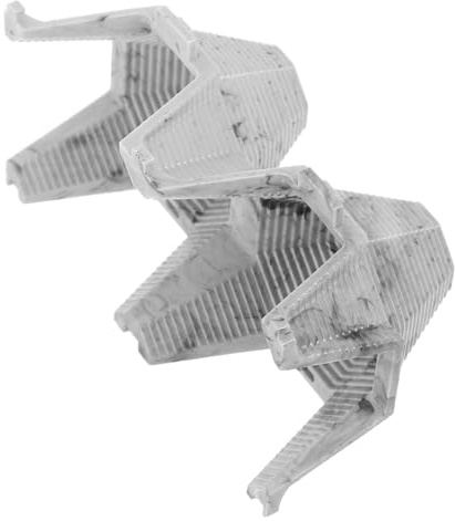 TOYZFRIENDY Nascondiglio per Rettili e Scorpioni in Plastica Grigia, Grotta Decorativa per Habitat di Gechi e Grilli, Rifugio Naturale Resistente e Compatibile Vari Insetti e Piccoli Rettili