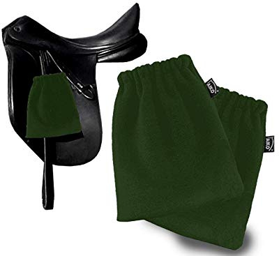 AIKO Stirrup Protector Stirrup Protector Stirrup Cover Stirrup Cover Fleece 1 Pair (Olive)
