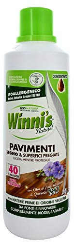 WINNI'S Naturel Lave-sols 1 l. Hypoallergénique 40 lavages surfaces précieuses