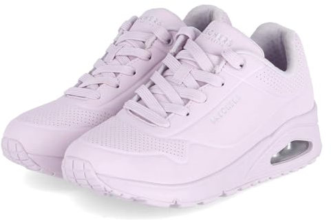 Skechers Damen Schnürhalbschuh in lila - Gr. 42