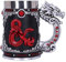 Nemesis Now Dungeons & Dragons Fantasy D20-Boccale, Resina, Acero inoxidable, Nero, 15.5 Centimeters cm
