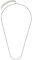 JEWELS BY LEONARDO Halskette Clip & Mix Liv • Venezianer-Kette aus silberfarbenem Edelstahl • Lange Schlichte Kette mit Schieber-Verschluss • auch als Y-Kette tragbar • Damen Schmuck • 021587