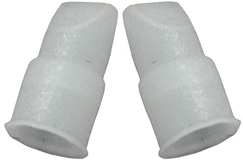 UP100 10 Pieces White Silicone Duckbill Valve One-Way Check Valve 3 x 2 x 3mm for Liquid and Gas Backflow Prevent