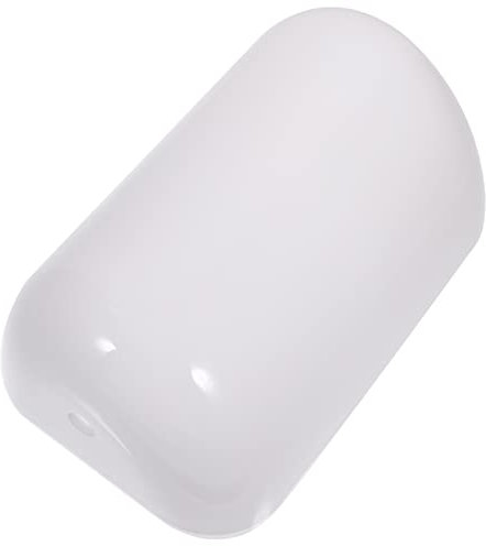 OSALADI Lampenschirm Banker Lampe Retro Bankiers Leichte Deckung Ersatzschirm Für Bankers-leuchte Desktop-zubehör Vintage-accessoires Tischzubehör Schutzhülle Nachttisch Glas Weiß