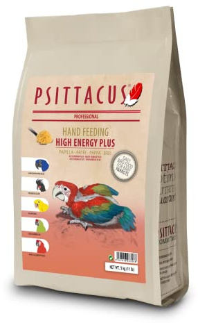 PSITTACUS - Papilla PSITTACUS Alta ENERGIA Plus 5 kg para Loros y Grandes Loros