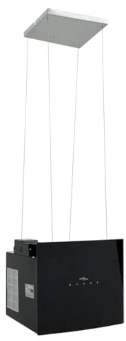 Solivagant Hotte îlot avec capteur Tactile à LCD en Verre trempé,(13.05 KG)