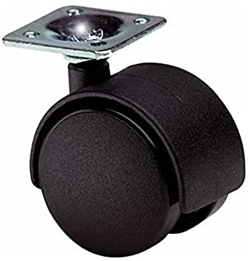 Merriway bh05121 rueda doble rueda plato Fix 40 mm, set de 2 piezas