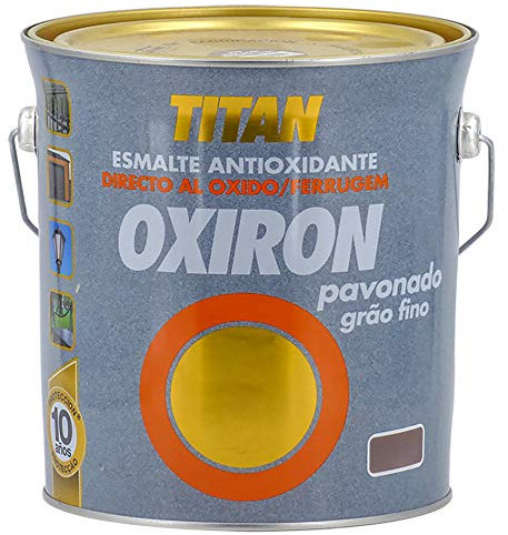 TITAN OXIRON PAVONADO MARRON OXIDO 4L. Especial efecto OXIDO