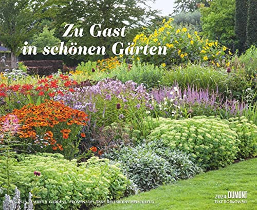 Zu Gast in schönen Gärten - Kalender 2024 - DUMONT-Verlag - Fotokunst-Kalender - Wandkalender - 52 cm x 42,5 cm