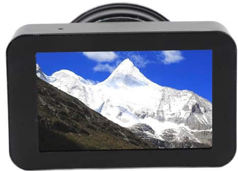 Elektronisches Teleskopokular, Elektronisches 4K-HD-Okular mit 3-Zoll-Bildschirm, Digitalzoom-Teleskopkamera für Optische Teleskope und Mikroskope mit 22 Mm Bis 46 Mm