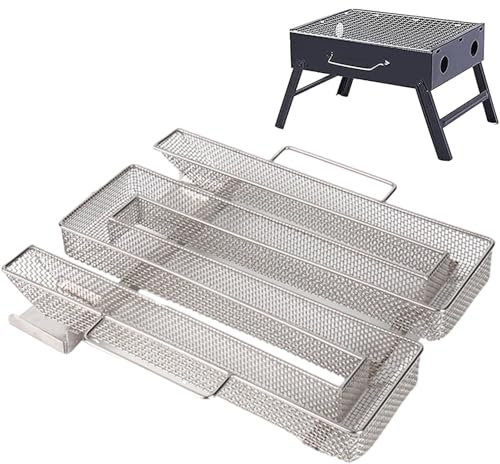 Affumicatore a freddo – Spirallabyrinth per affumicatore a freddo in acciaio inox | per barbecue Forno affumicato a caldo o freddo per salmone affumicato, formaggio, carne di maiale