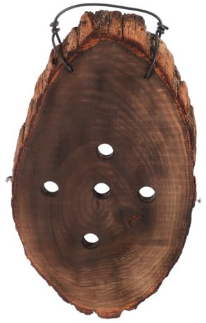 CIMAXIC Jardinière Murale en Bois Planche De Montage pour Orchidées Platycerium Jardinière Verticale pour Plantes Grasses pour Murs Végétaux