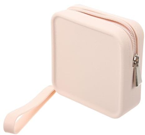 PACKOVE Borsetta in Silicone per Assorbenti, Design Compatto e Morbido, Custodia Riservata per Viaggio e Prima Mestruazione per Ragazze Giovani
