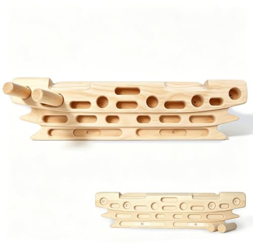 Hangboard,Escalada,Tabla De Agarre Multifuncional,Equipada Con Barra Para Dominadas,Puede Fortalecer Eficazmente La Fuerza De Los Dedos,Adecuada Para Principiantes,Con Diseño Inclinado.